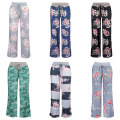 Comfortable plus size print floral yoga pants leggings women leisure stretch tights